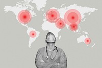 Global coronavirus medical staff social background