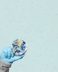 Doctors around the world saving coronavirus patients social banner