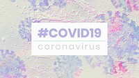 Covid-19 and Corona Virus template mockup