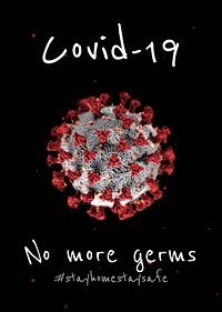 Stay home stay safe during coronavirus pandemic vector