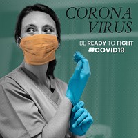 Coronavirus be ready to fight covid-19 template