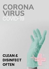 Clean and disinfect often template source WHO vector