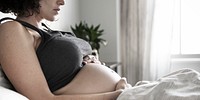 Pregnant woman during coronavirus pandemic