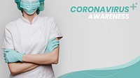 Coronavirus awareness to support medical professionals