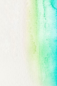 Ombre green watercolor style background illustration