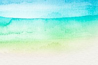 Ombre green watercolor style background illustration