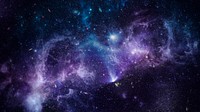 Galaxy in space textured background