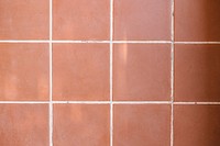 Pastel orange tiles textured background