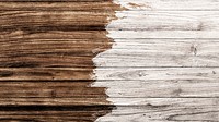 Wood computer wallpaper, white and brown wooden table background