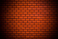 Vignette red brick wall textured background