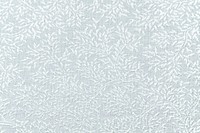 White gray leaf embroidered fabric fabric textured background