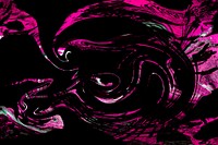 Black and pink fluid art marbling paint textured background