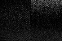 Black rolled yarn texture background