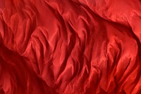 Red silk fabric textured background