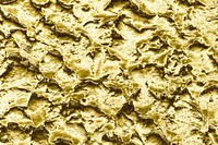 Golden bumpy and rough wall surface