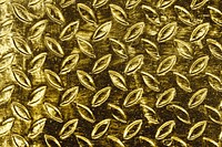 Golden tiny leaves textured background