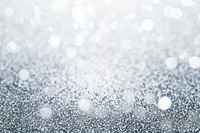Silver glitter background texture