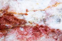 Red cracked marble textured background