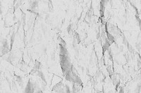 White crumpled textured paper background
