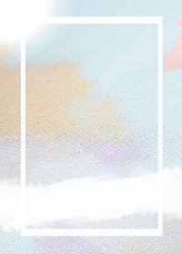 Colorful pastel background with a rectangle