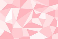 Pink geometric background vector