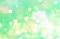 Bokeh pattern on a bright green background