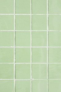 Sage green tile patterned background