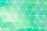 Green and white triangle patterned background vector