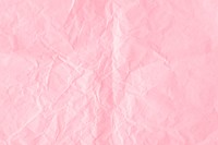 Crumpled flamingo pink paper textured background