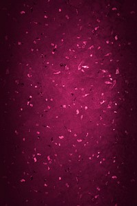 Pink confetti on a magenta background
