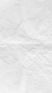 Minimalist iPhone wallpaper, white background, crumpled paper texture