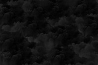 Black cloud patterned background