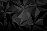 Black crystal patterned background