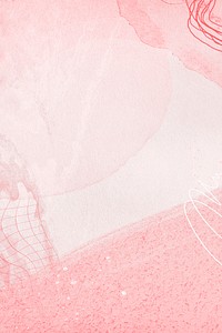 Red and pink watercolor style background design