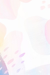 Pastel memphis patterned background