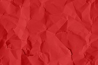 Red wrinkled paper pattern background