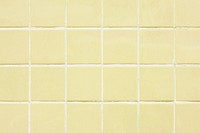 Yellow tile wall pattern background