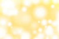 Yellow bokeh patterned background