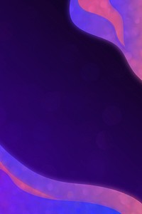 Neon purple curve frame template
