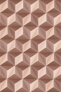 Abstract cubic patterned background