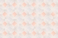 3D beige square diamond patterned background