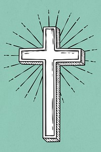 The Christian holy cross psd 