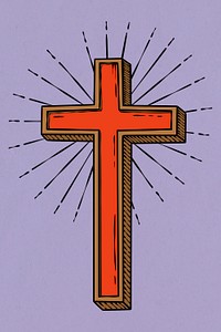 The Christian holy cross psd 