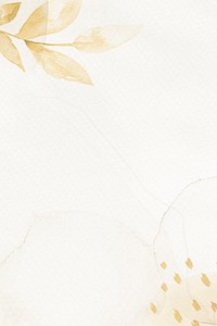 Yellow watercolor patterned background