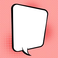 Cartoon effect speech bubble design resource