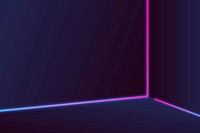 Pink and purple neon lines on a dark background vector