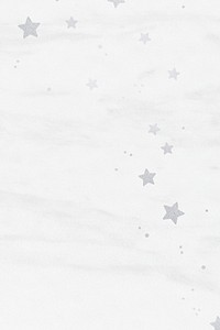 White marble background with silver stars pattern