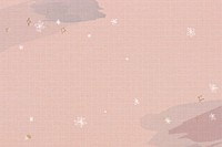 Shimmering stars on a watercolor grid background