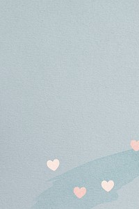 Shimmering hearts watercolor background design resource 