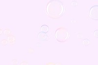 Psd bubble pattern pink pastel background